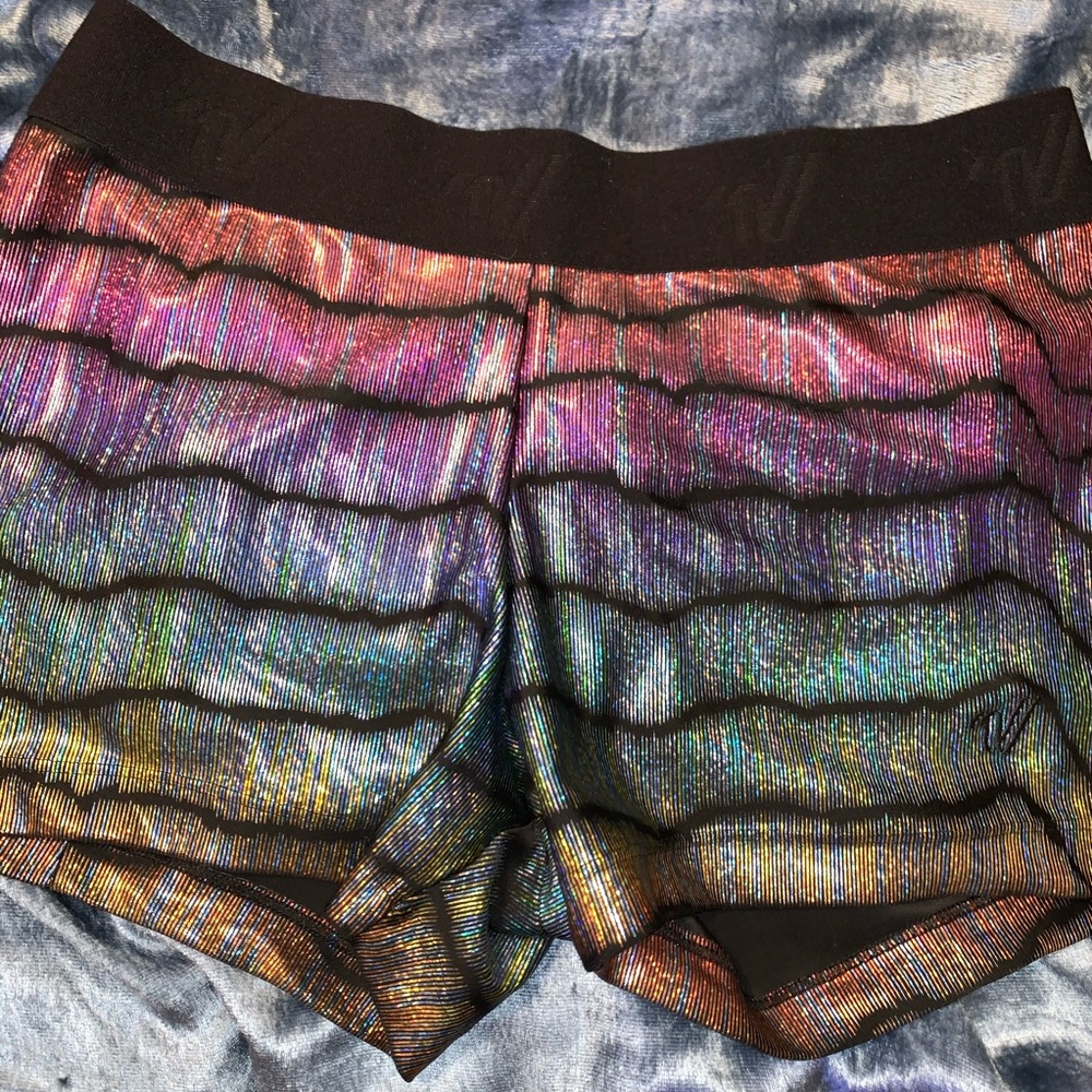 Varsity spandex shorts